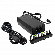 Зарядка для ноутбуков универсальна с насадками 12-24В, 100Вт Орбита OT-APB72